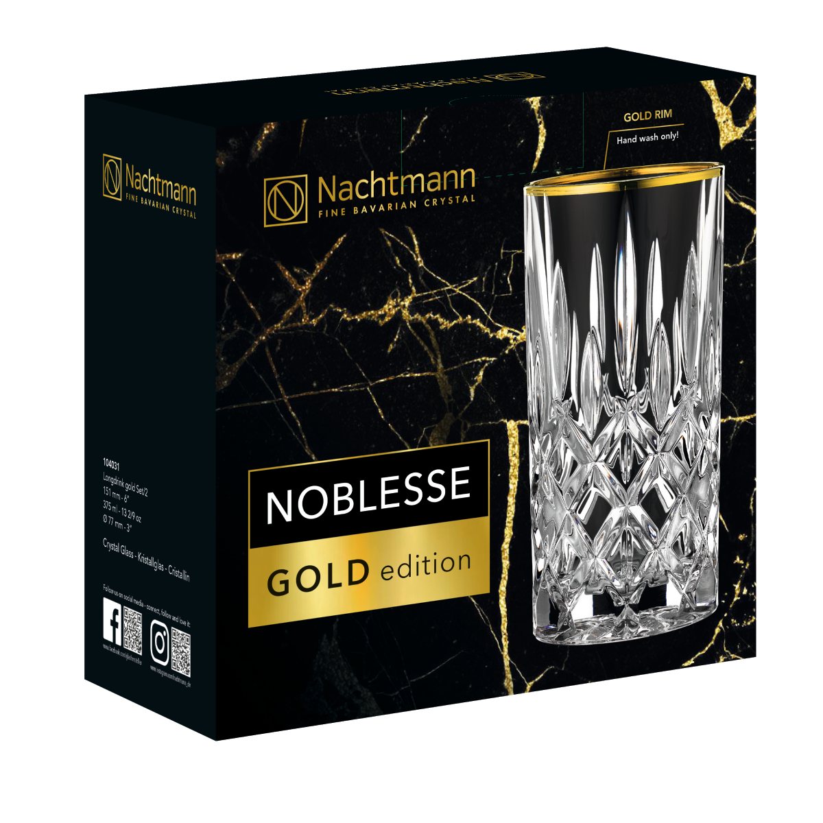 Nachtmann Noblesse Gold Long Drink Set of 2 image number null